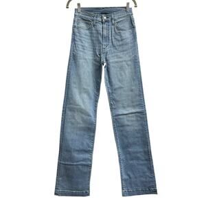 Joe’s Jeans Women’s Sz 26 Light Wash Denim High Rise Wide Leg Jeans in Mariah